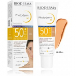 Bioderma Photoderm M Clarifying Gel-Cream SPF 50+ kaitsev n&auml;ogeel-kreem pigmendilaikude vastu - Golden