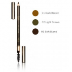 Clarins Eyebrow Pencil kulmupliiats - 01 Dark Brown