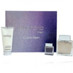 Calvin Klein Euphoria Men komplekt meestele (100 ml EDT + 15 ml EDT + 100 ml habemeajamisj&auml;rgne palsam)