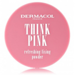 Dermacol Think Pink Refreshing Fixing Powder fikseeriv puuder - 10 g.