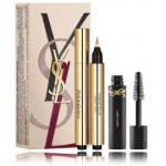 Yves Saint Laurent Touche Eclat Mini Lash Clash kosmeetikakomplekt (2,5 ml peitekreem + 2 ml vol&uuml;&uuml;mi andev ripsmetu&scaron;&scaron;) - 1 tk.