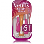 Gillette Venus Smooth Miami &uuml;hekordselt kasutatavad raseerijad naistele - 6 tk.