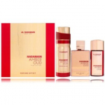 Al Haramain Amber Oud Ruby Edition komplekt meestele ja naistele (75 ml EDP + 30 ml EDP + 200 ml kehasprei) - Komplekt