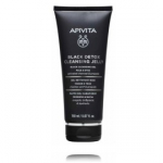Apivita Black Detox Cleansing Jelly puhastusgeel n&auml;ole ja silmadele - 150 ml.