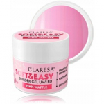 Claresa Soft & Easy Builder Gel UV / LED geel k&uuml;&uuml;nte pikendamiseks - Pink Waffle 12 g.
