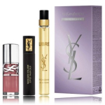 Yves Saint Laurent Travel Exclusive Set komplekt naistele (parf&uuml;&uuml;mvesi 10 ml + ripsmetu&scaron;&scaron; 2 ml + huulel&auml;ige 6 ml) - 1 tk.