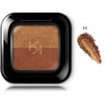 Kiko Milano Bright Duo Eyeshadow lauv&auml;rv - 14 Orange Gold / Copper