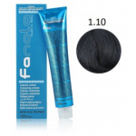 Fanola Color Cr&egrave;me professionaalne juuksev&auml;rv 100 ml - 1,10 Blue Black