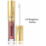 Eveline Diamond Glow Lip Luminizer huulel&auml;ige 4,5 ml. - 04 Raspberry Sorbet