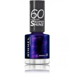Rimmel 60 Seconds Super Shine Nail Polish kiiresti kuivav k&uuml;&uuml;nelakk - 563 Midnight Rush