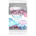 Gillette Simply Venus 3 Plus &uuml;hekordsed raseerijad - 12 tk.