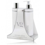 Vivian Grey White Crystals Luxury komplekt (250 ml du&scaron;igeel + 250 ml kehakreem) - 1 tk.