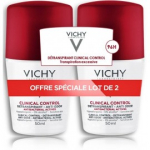 Vichy Clinical Control Detranspirant Anti-Odor 96H antiperspirant - 2 x 50 ml.