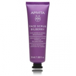 Apivita Face Scrub Bilberry Brightening n&auml;okoorija - 50 ml.
