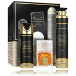 Lattafa Khamrah komplekt meestele ja naistele (100 ml EDP + 200 ml kehasprei + 300 ml &otilde;huv&auml;rskendaja) - Komplekt