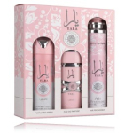 Lattafa Yara komplekt naistele (100 ml EDP + 200 ml kehasprei + 300 ml &otilde;huv&auml;rskendaja) - Komplekt