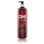 CHI Rose Hip Oil &scaron;ampoon v&auml;rvitud juustele - 739 ml.