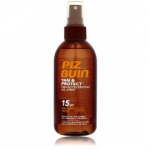 Piz Buin Tan & Protect Tan Accelerating Oil Spray SPF15 p&auml;ikesekaitse&otilde;li kiiremaks p&auml;evitumiseks - 150 ml.