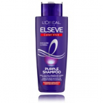 Loreal Elseve Color-Vive Purple kollaseid toone neutraliseeriv &scaron;ampoon heledatele juustele - 200 ml.