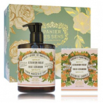 Panier Des Sens Rose Geranium komplekt (500 ml vedelseep + 180 g l&otilde;hnak&uuml;&uuml;nal) - 1 tk.