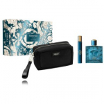 Versace Eros komplekt meestele (100 ml EDP + 10 ml EDP + kosmeetikakott) - 1 tk.
