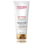 Topicrem Ultra-Moisturizing Progressive Tan niisutav isepruunistav kreem kuivale ja tundlikule nahale - 200 ml.