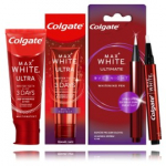 Colgate Max White hambavalgenduskomplekt (50 ml hambapastat + 1 valgendav pliiats) - Komplekt