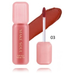 Make Soul Soft Airy Velvet Tint vedel matt huulepulk - 03 Sensual Red