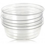 Peggy Sage Plastic Disposable &uuml;hekordne ripsme- / kulmuv&auml;rvi segamisn&otilde;u - 5 tk.