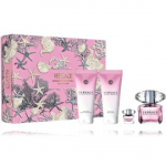 Versace Bright Crystal komplekt naistele (90 ml EDT + 5 ml EDT + 100 ml kehakreem + 100 ml du&scaron;igeel)