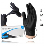 SafeMed Effect PF Black Nitrile Gloves &uuml;hekordselt kasutatavad kindad - XS/6