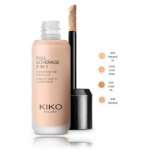 Kiko Milano Full Coverage 2in1 Foundation & Concealer jumestuskreem ja peitekreem &uuml;hes - N80 Neutral
