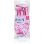 Gillette Simply Venus Basic 2 &uuml;hekordsed raseerijad - 5 tk.
