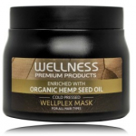 Wellness Premium Products Organic Hemp Seed Oil Wellplex taastav juuksemask - 500 ml.