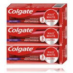 Colgate Max White Ultra Multi Protect Toothpaste valgendav hambapasta - 3 x 50 ml.