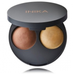 Inika Organic Baked Contour Duo n&auml;o kontuurimise palett - Almond