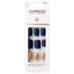 Kiss ImPRESS Wannabe Star Nails priklijuojami dirbtiniai nagai - 30 vnt.