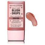 Makeup Revolution Bright Light Blush Drops vedel p&otilde;sepuna - Pink Rosie