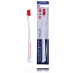 Swissdent Profi Colours keskmise pehmusega hambahari - White & Red