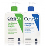 CeraVe Moisturizing komplekt kuivale n&auml;o- ja kehanahale (473 ml puhastusvahend + 473 ml losjoon) - 1 tk.