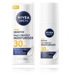 Nivea Men Sensitive Daily Protect Moisturiser SPF30 igap&auml;evane kaitsev niisutaja meestele tundlikule nahale - 50 ml.
