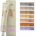 Schwarzkopf Professional BlondMe Toning professionaalne juuksev&auml;rv 60 ml - ICE
