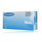 Artykuły Jednorazowe Latex Powder Free Gloves &uuml;hekordsed kindad - L dydis