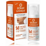 Ecran Sunnique Anti-Dark Spots Fluid SPF50+ kaitsev vedelik n&auml;ole pigmendilaikude vastu - 50 ml.