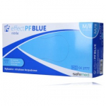 SafeMed Effect PF Blue Nitrile Gloves &uuml;hekordselt kasutatavad kindad - M/8
