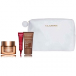 Clarins Extra-Firming Set n&auml;okomplekt (p&auml;evakreem 50 ml + &ouml;&ouml;kreem 15 ml + silmakreem 7 ml + kosmeetikakott) - 1 tk.