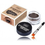 Wibo Eyebrow Pomade veekindel geel kulmudele 6 g. - 2 Dark Brown