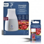 Yankee Candle Black Cherry Ultrasonic Aroma Diffuser difuusori komplekt (difuusor + 10 ml aromaatne &otilde;li) - 1 tk.