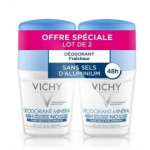 Vichy 48 Hour Mineral deodorant - 2 x 50 ml.