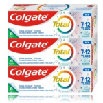 Colgate Total Junior 7-12 hambapasta lastele - 3 x 50 ml.